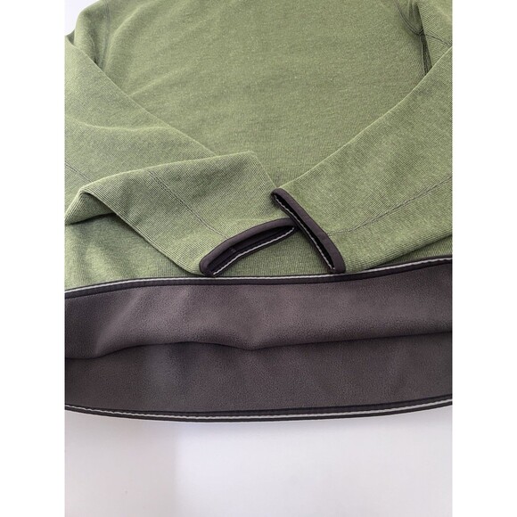 NWT Vineyard Vines Men’s MT Sweater Fleece Quarter-Zip Pullover M Cypress Green - Picture 9 of 9